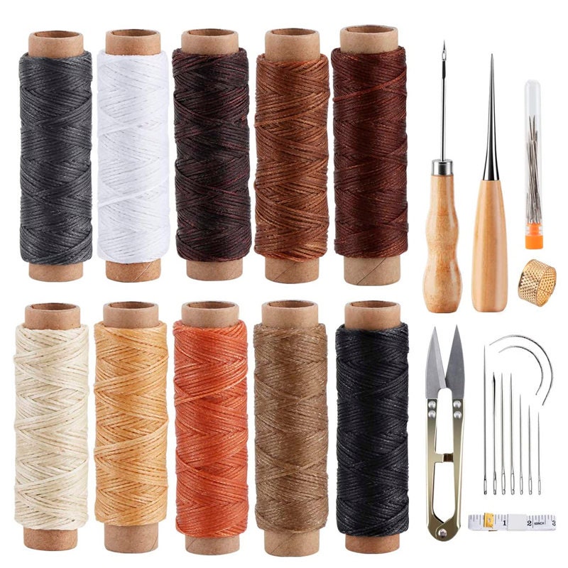 Leather Sewing Kit 31 Pcs Leather Working Tools Upholstery Etsy UK