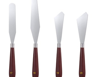 Sortiert Winsor & Newton Palette Messer für Öl & Acryl Malen Individuelle Sortiert Winsor & Newton Palette Messer für Öl & Acryl Malen Individuelle
