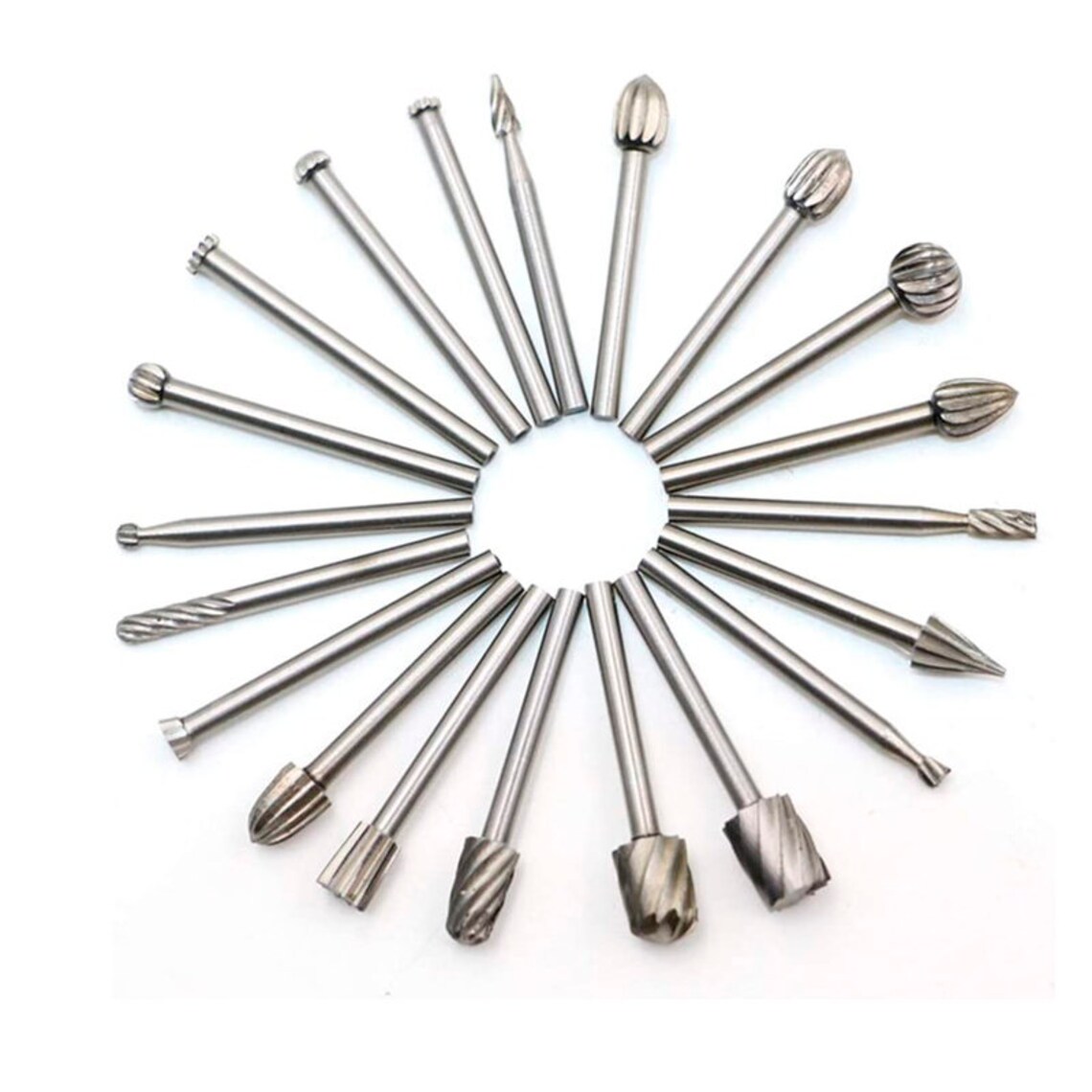 20Pc Carbide Router Bit Set Tungsten Carbide Rotary Burr Set Etsy