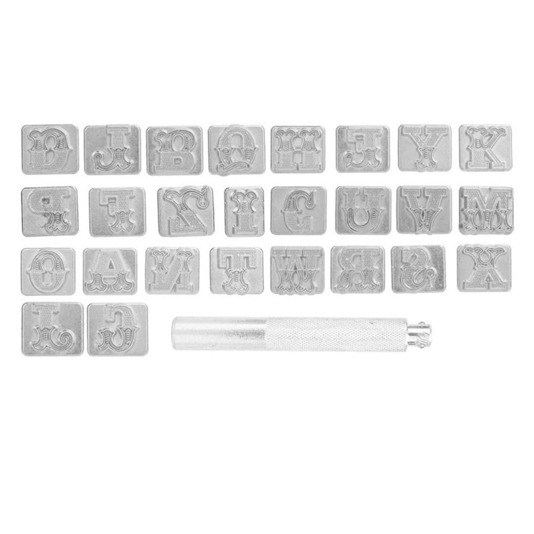 3/4 Inch Leather Stamp Tool, 19mm Leather Engraving and Embossing Tools