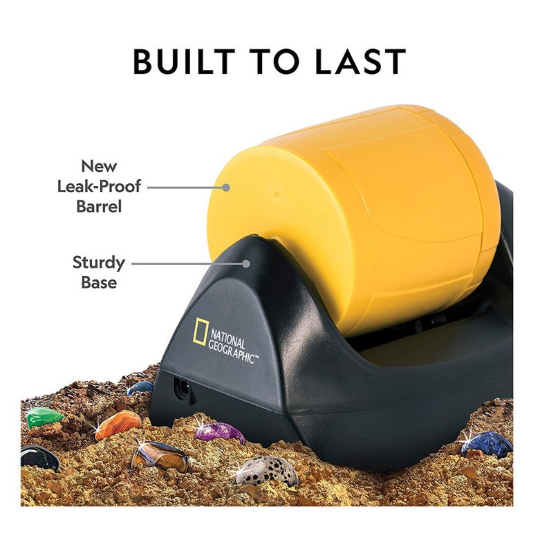 Starter Rock Tumbler Kit Rock Polisher for Kids and Adults Etsy