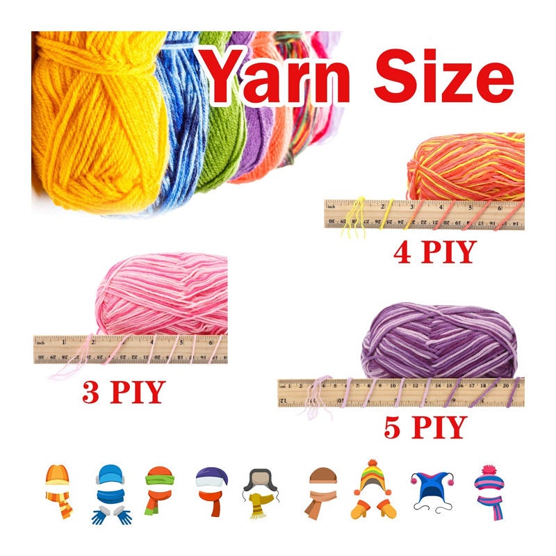 6 Pieces 50 g Crochet Yarn Multi-Colored Acrylic Knitting Yarn Hand  Knitting Yarn Weaving Yarn Crochet Thread (Blue Red, Purple Pink, Colors,  Peach