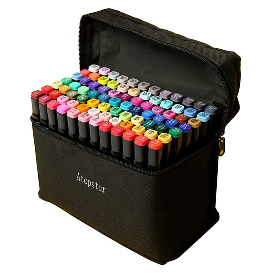 Artist Marker Pens 24 Colours Blendable Alcohol Markers Skin Tone