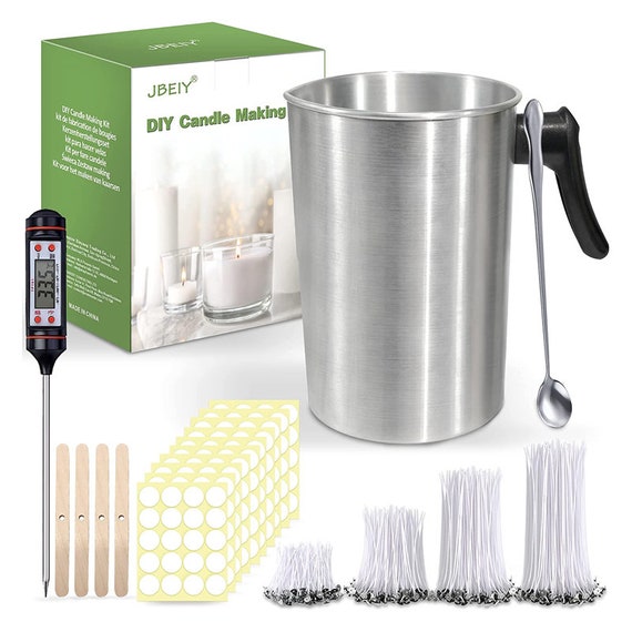 3L Candle Wax Melting Pot With Candle Thermometer Large 