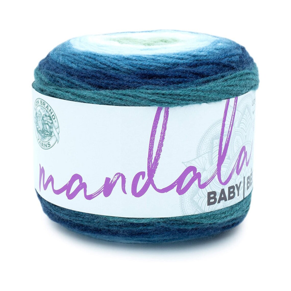 Lion Brand Yarn Mandala Baby Yarn Echo Caves Etsy