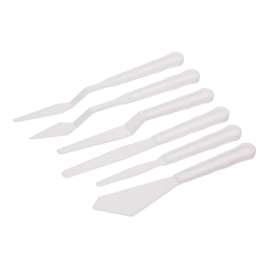 MONT MARTE DISCOVERY PLASTIC PALETTE KNIFE SET 5PC - Art Cart