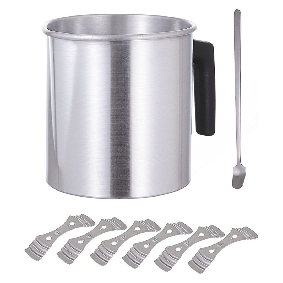 Candle Making Kit Candle Pouring Pot Kit Candle Wax Melting Etsy