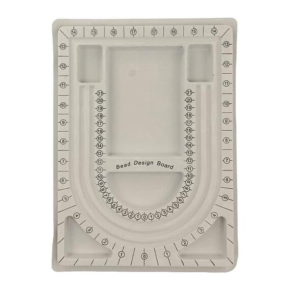 Bead Tray Design Flocked Board Set for Jewelry Making Repair Kit DIY  Bracelet Necklace Craft Measuring Tool Jewelers Organizer Tray with Pliers