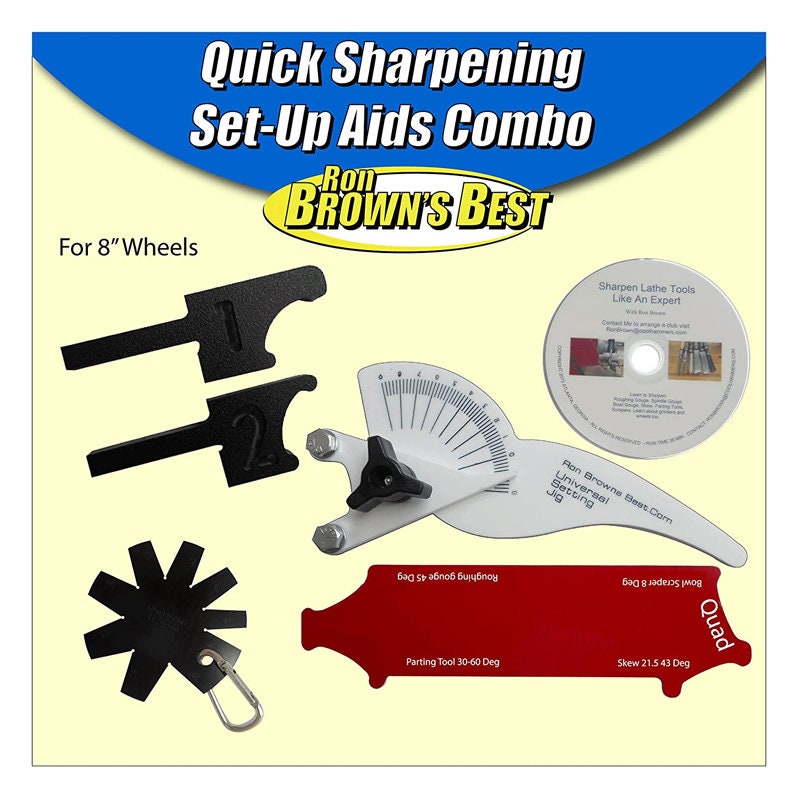 Quick Sharpening Aids for Wood Lathe 