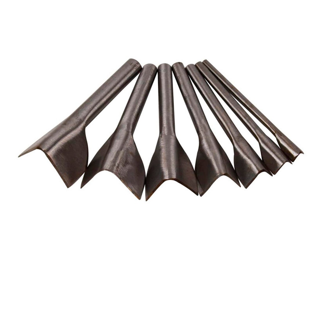 Bleiou 7pcs Leather Craft Cutting Tools Vshape Punch Cutter Etsy