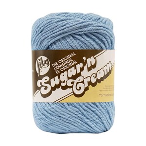 Lily Sugar N Cream Swimming Pool 100% Cotton Yarn, 2 Oz, Gauge 4 Medium-2  Skeins 