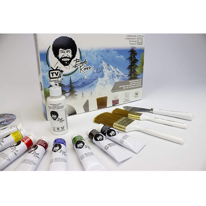 Martin/f. er Bob Ross Master Paint Set Etsy