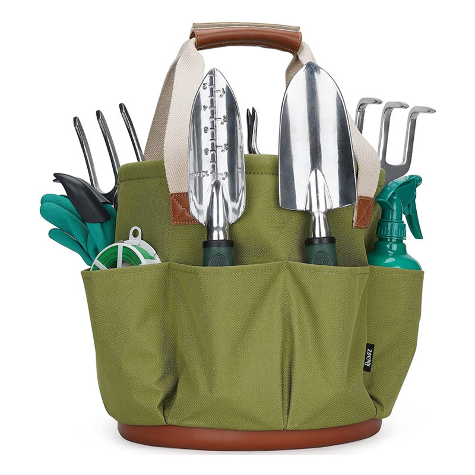 9 Piece Garden Tool Set with 5 Gallon Organizer Bucket Etsy