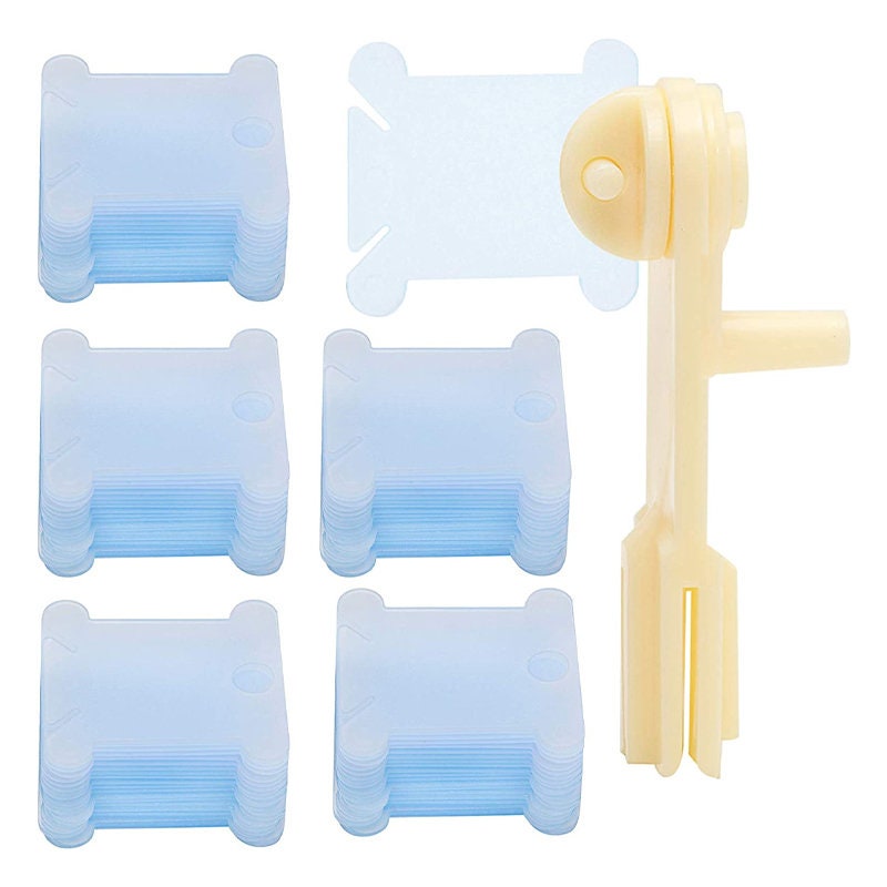 Embroidery Floss Bobbins 150pcs Embroidery Thread Holder With Winder Thread  Bobbins for Embroidery Floss Cross -  Israel