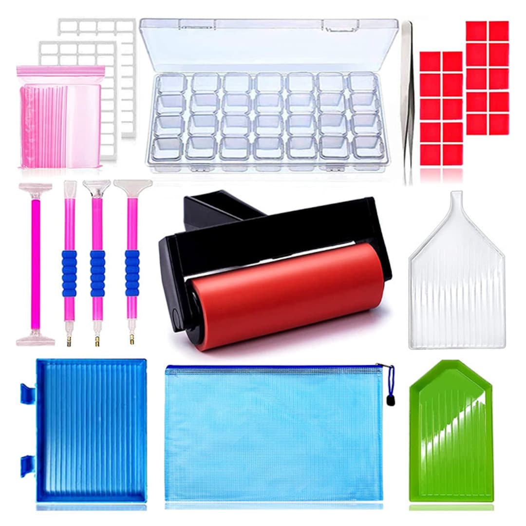 Diamond Embroidery Tools Foldable Silicone Funnel Diamond Painting  Accessories for Filling Drills Beads 