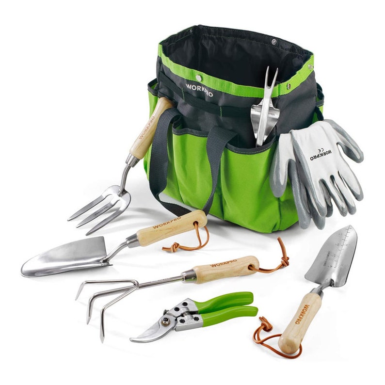 7 Piece Stainless Steel Heavy Duty Gardening Tools with Etsy