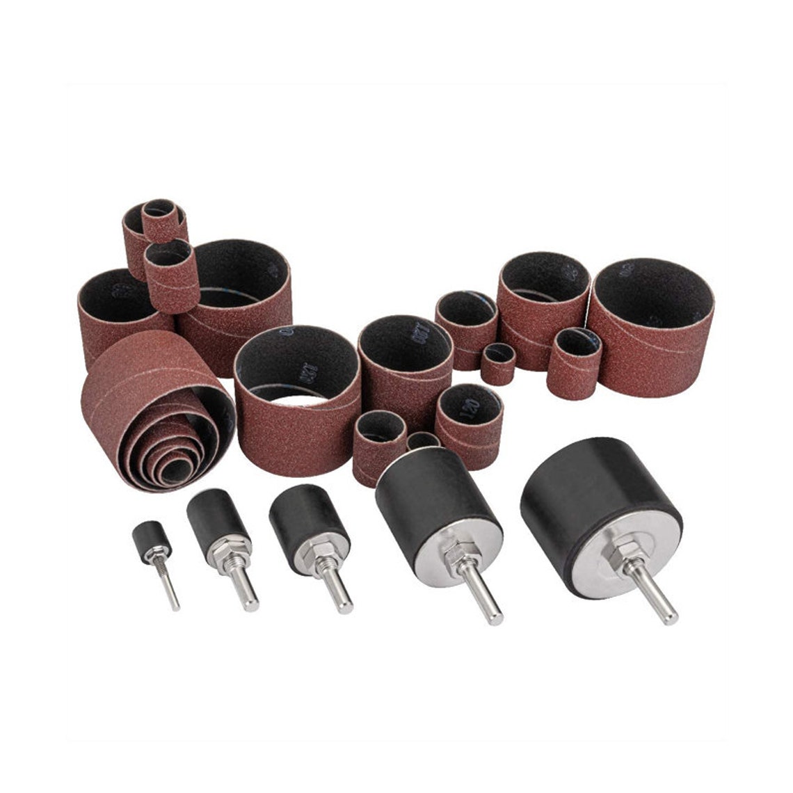 25Piece Drill Press Sanding Drum Kit w/ 1/4 and 1/8 inch Etsy