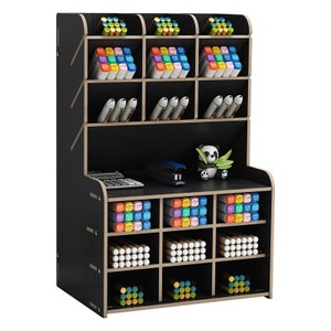 Pencil Caddy for Art Supplies, Rotating Base, Art Supply Organizer, Pencil  Holder 