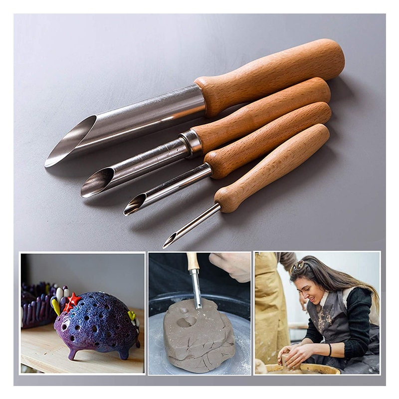 61 pz/set strumenti di argilla scultura Kit scultura levigante cera  intaglio ceramica shaper di polimeri