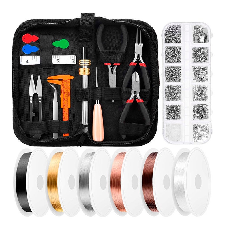 Wire Wrapping Jewelry Making Supplies Kit with Jewelry Wire Etsy