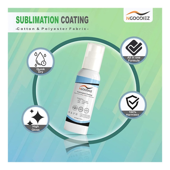 Spray Bright Non-toxic Sublimation Spray Easy Sublimation on 100