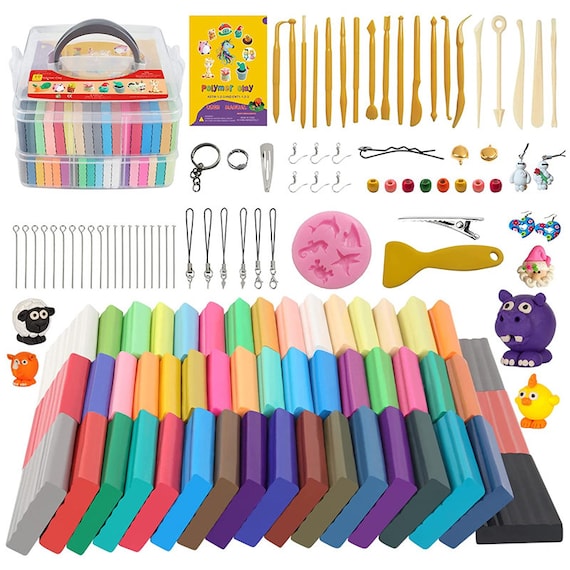 50 Colors Polymer Clay Kit with Sculpting Tools Philippines