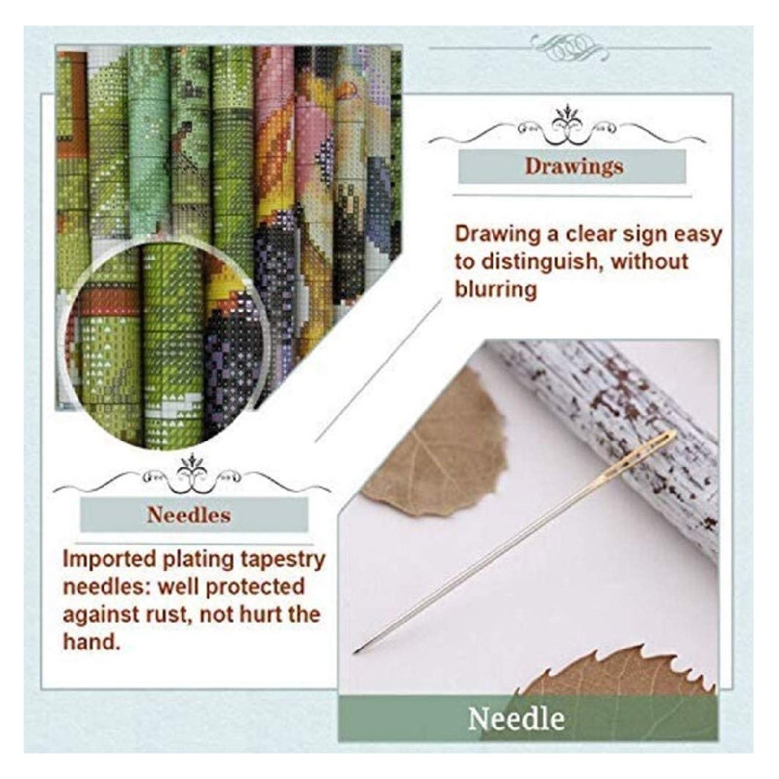 Full Range of Stamped Cross Stitch Kits 100 Cotton DIY Etsy