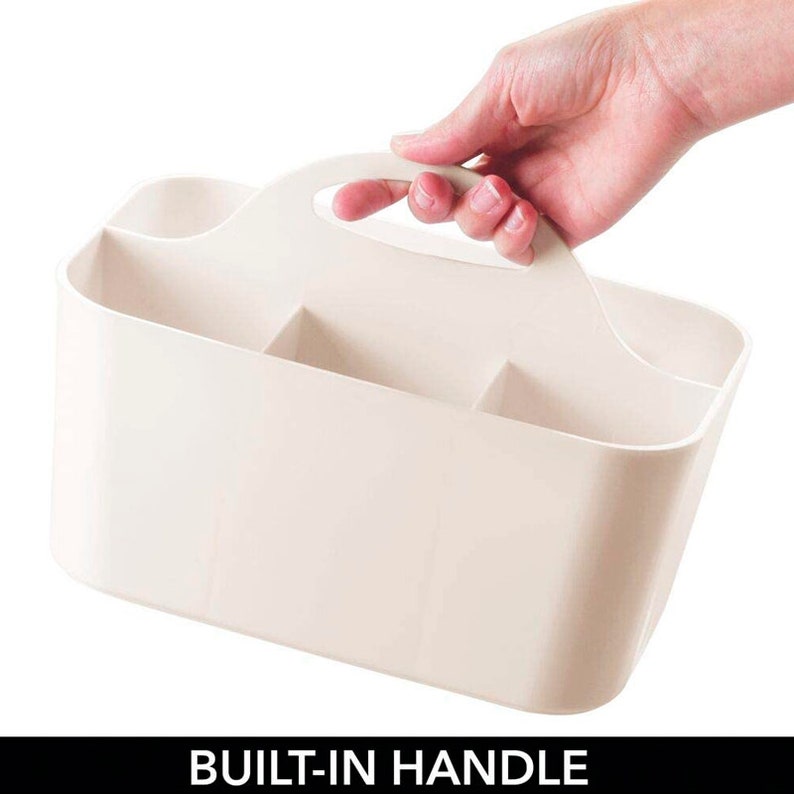 Plastic Portable Craft Storage Organizer Caddy Tote Divided Etsy