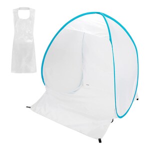 Portable Paint Booth Tent 8.5x6x5.5ft Pop up Spray Paint Tent
