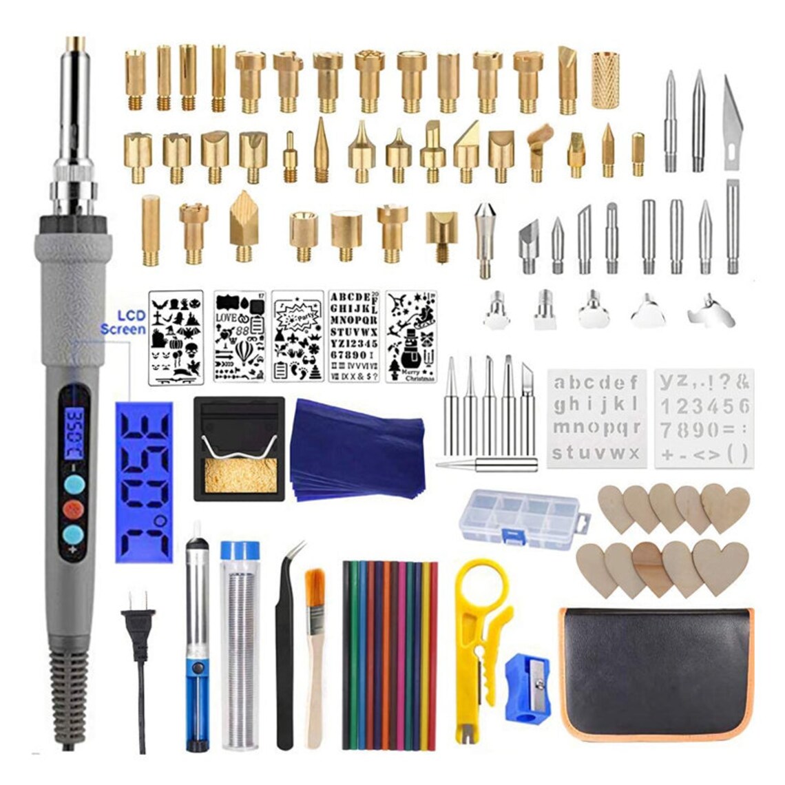 109pcs Wood Burning Kit Professional Pyrography Tool Set With Etsy