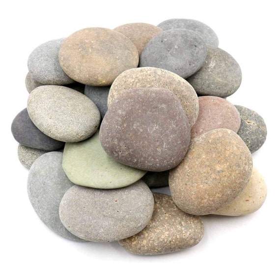 12 Extra-Large Rocks for Painting – Multi-Colored Craft Rock Painting  Stones, 10 CM - 12 CM Smooth and Flat, Non-Porous Painting Rocks, 100%  Natural River Rocks for Mandala and Kindness Stones : : Home