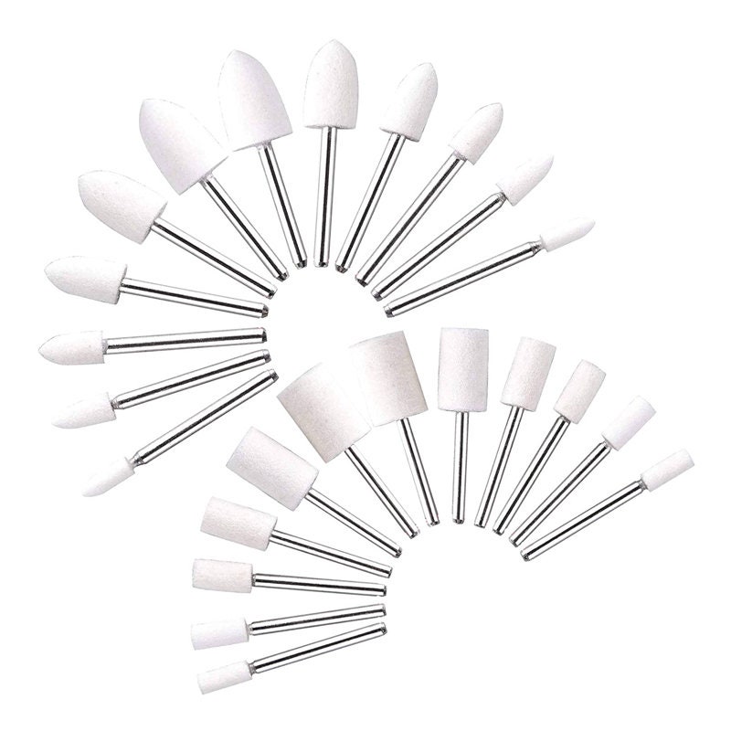 24pcs Wool Felt Mounted Mandrel Set 