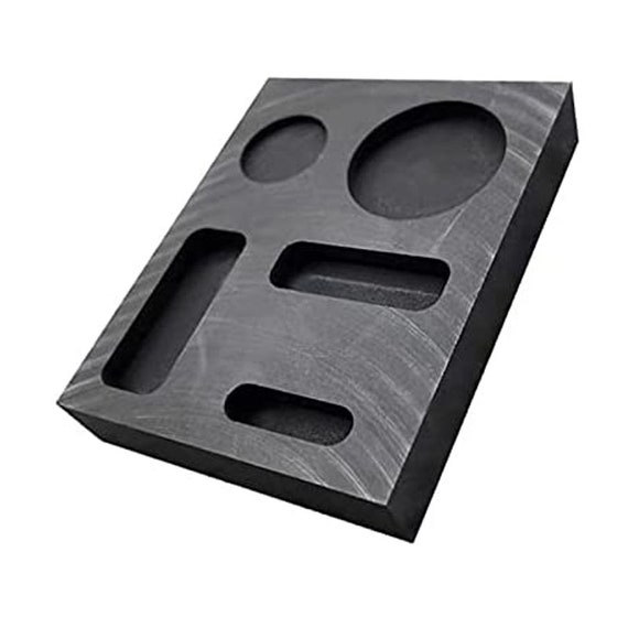 Graphite Ingot Mold Melting Casting Mould crucible for Gold Silver  Nonferrous Metal