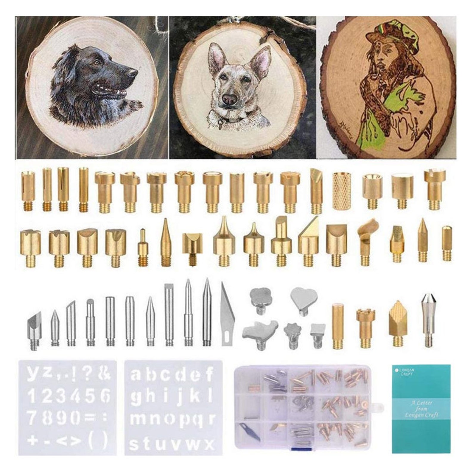 109Pcs Wood Burning Kit Professional Pyrography Tool Set with Etsy