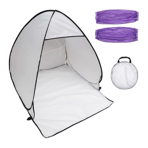 Pop Up Spray Shelter Portable Lightweight Paint Booth Clean Project Area w/  Bag