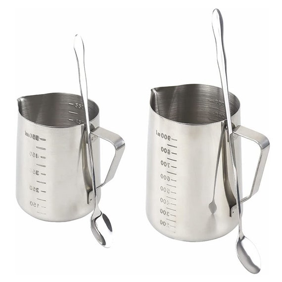 2 Pack Double Boiler Pot Set Stainless Steel Melting Pot For