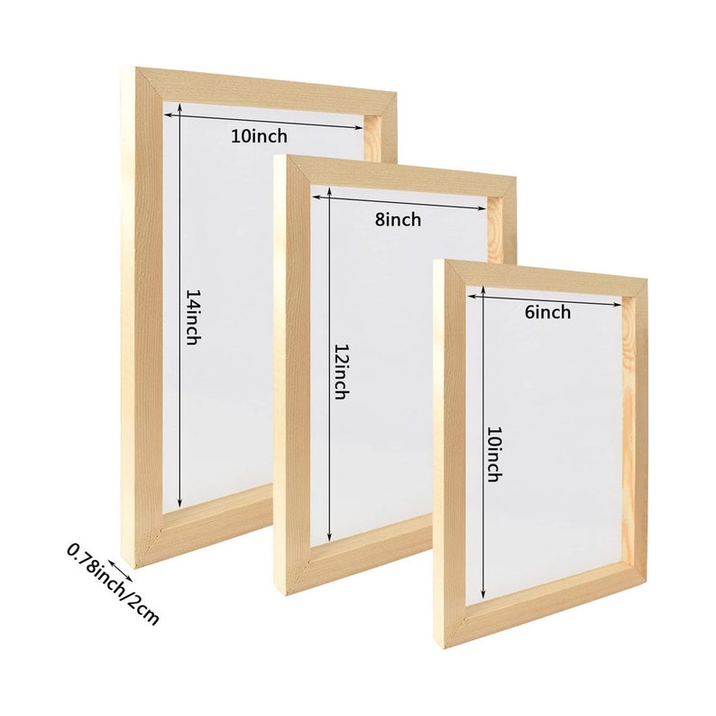 21 Pieces Screen Printing Starter Kit Include 3 Different Size Etsy