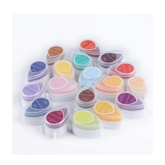 1 Piece Stamp Pad Ink Pad Rubber Stamp Ink 15 Colors Can Choose