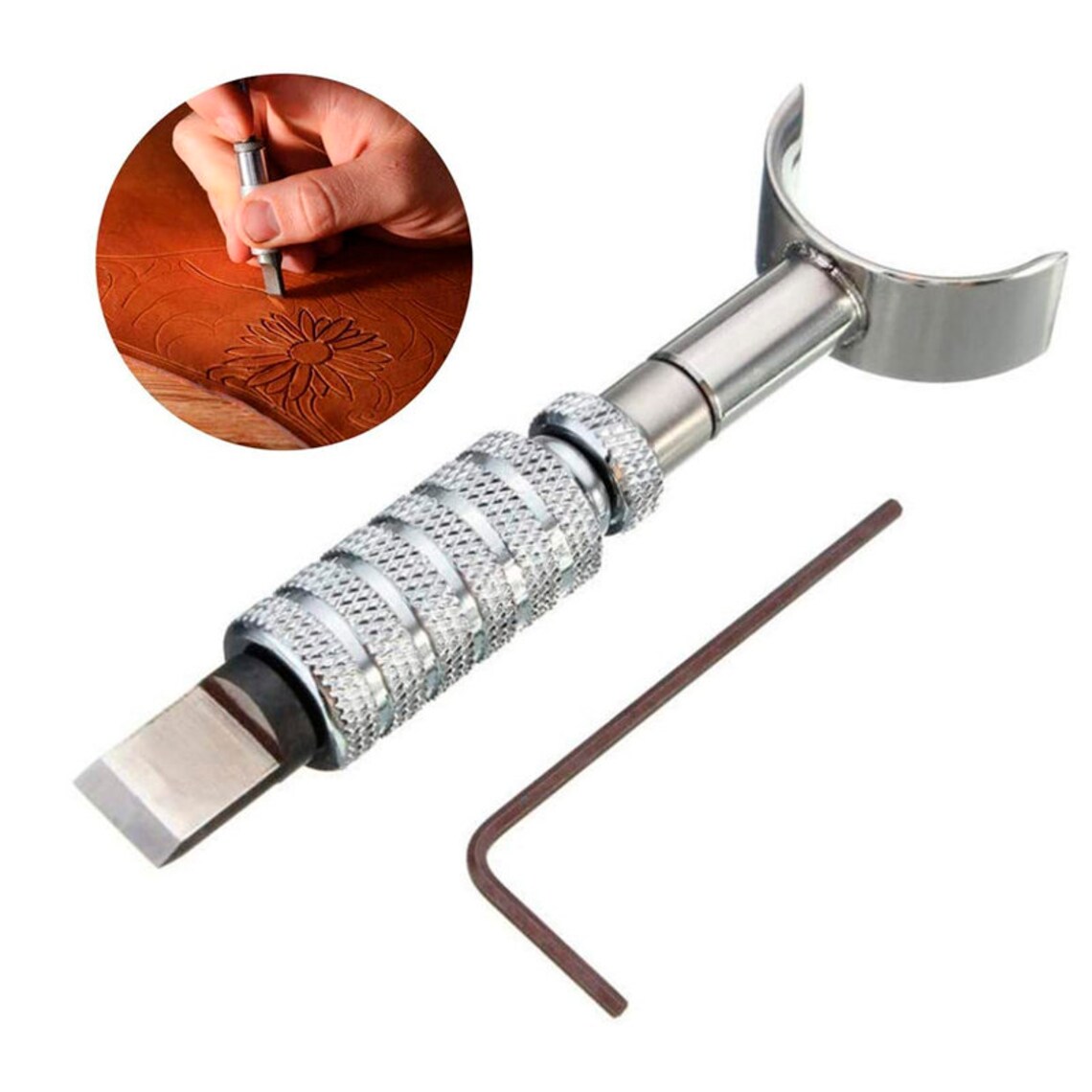 Techson Swivel Knife Leather DIY Carving Cutting Tool Set Etsy