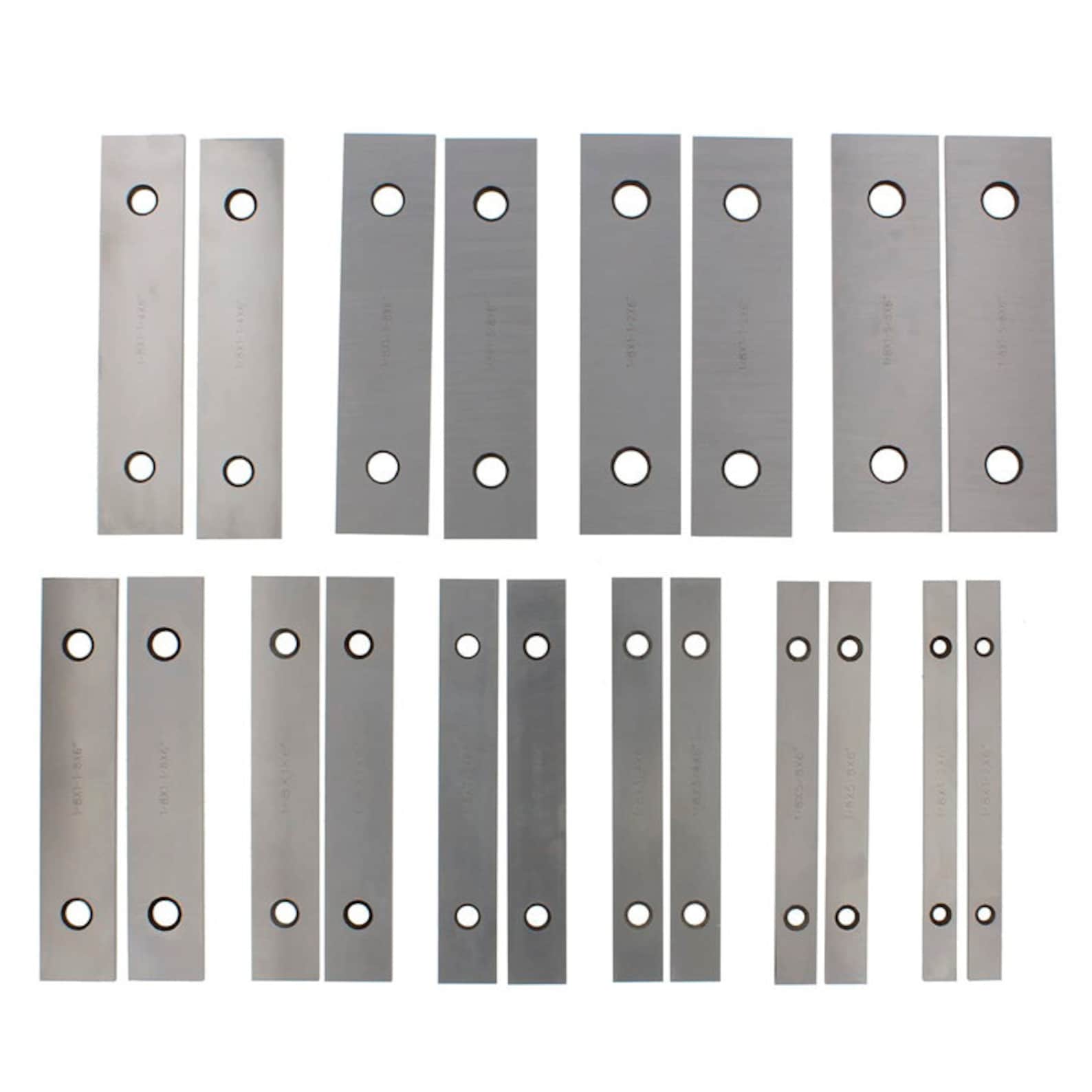 Machinist Thin Parallel Bars 20Piece Tool Set 1/8in x 6in Etsy