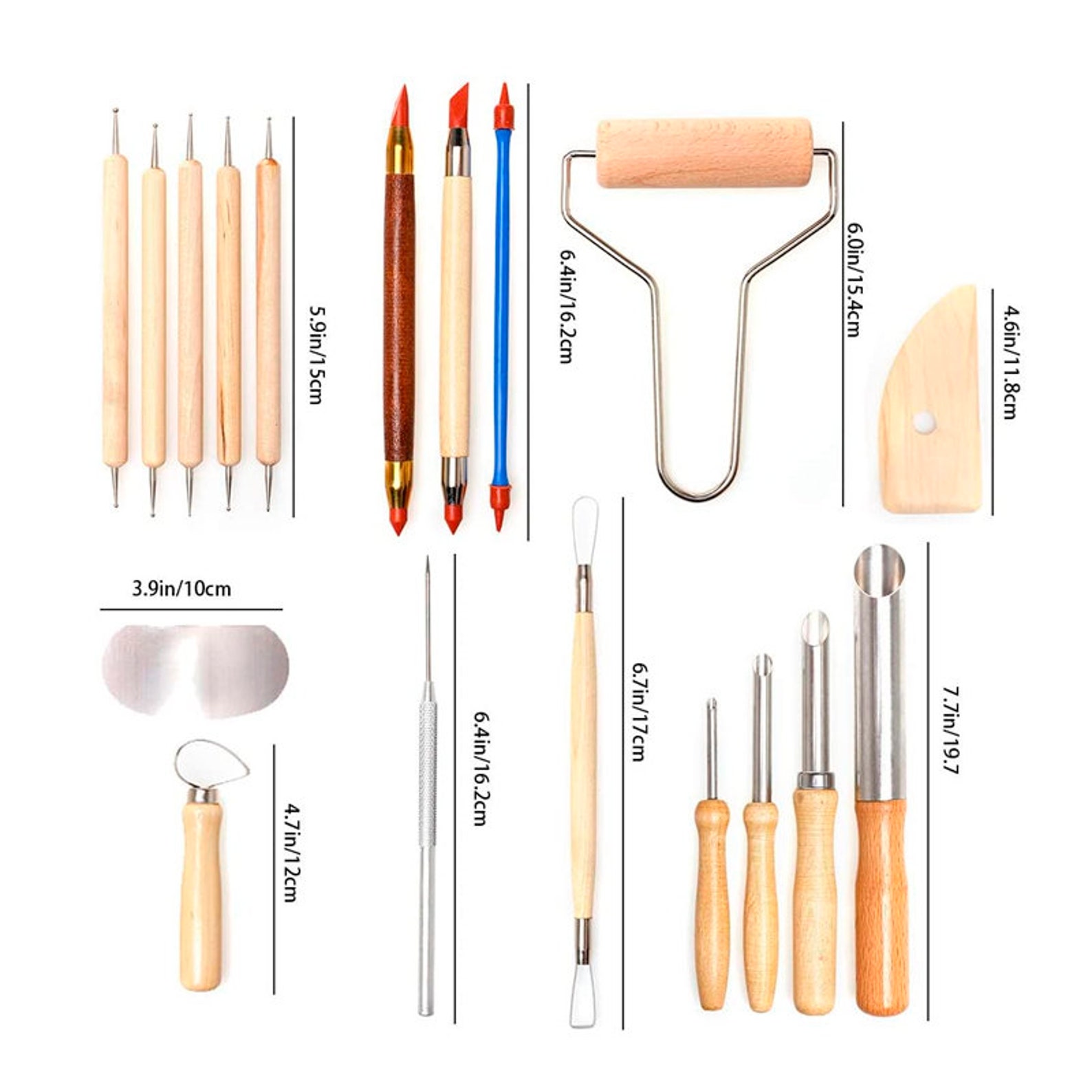 HOODANCOS Ton-Pressebrett Aus Kunststoff - Ideal Für Töpfern, Keramik & Polymer Clay