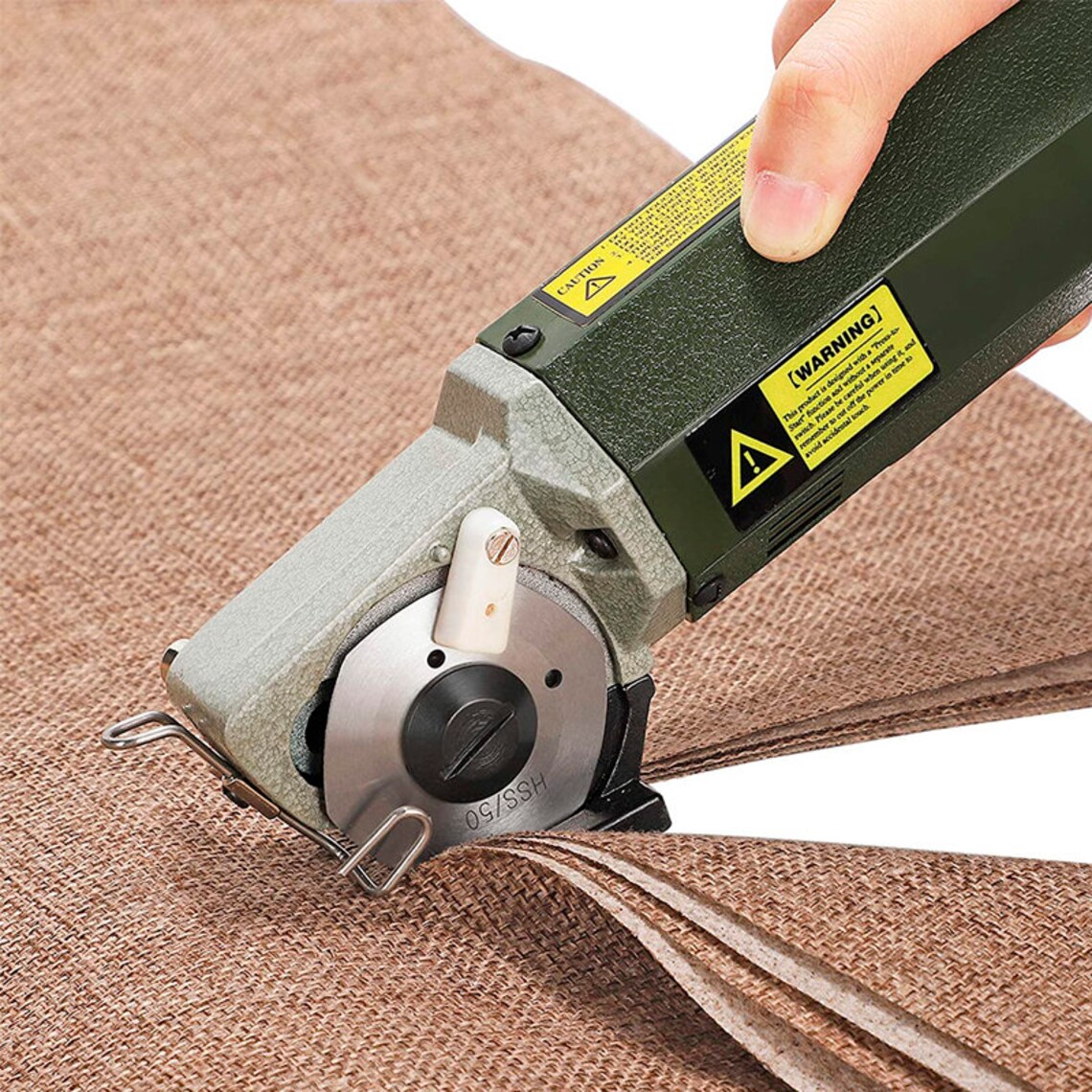 CGOLDENWALL Electric Cloth Cutter Rotary Fabric Cutter Shears Etsy