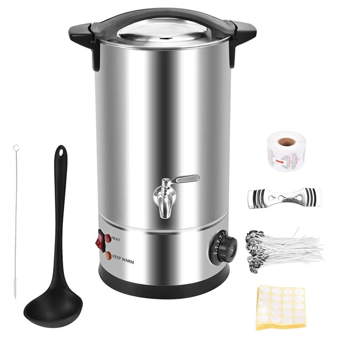 10 Qts Wax Melter for Candle Making Candle Wax Melting Pot Etsy