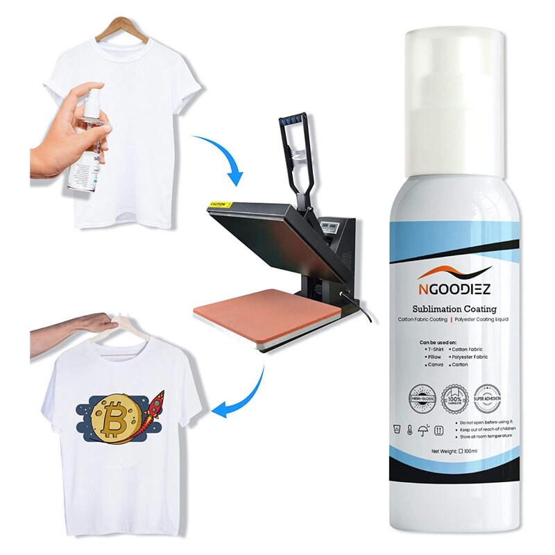 Dyepress, 16oz Poly-t Plus Sublimation Coating Spray for 100