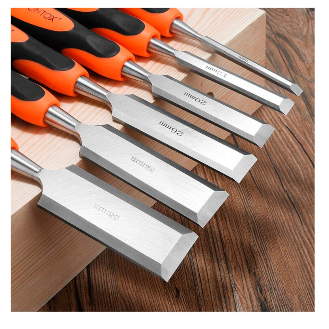 Chisel Sets with 8pc Wood Chisel Honing Guide & Sharpening Etsy