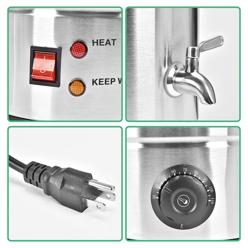 Wax Melter for Candle Making10 Qts Large Commercial Wax Etsy