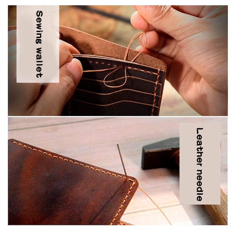 104 Pcs Leather Sewing Kit Leather Upholstery Repair Kit Etsy