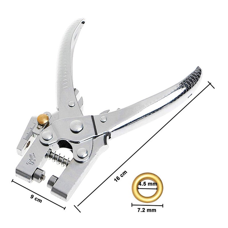 Leather Tools Leather Hole Punch With 100 Eyelets Set Etsy