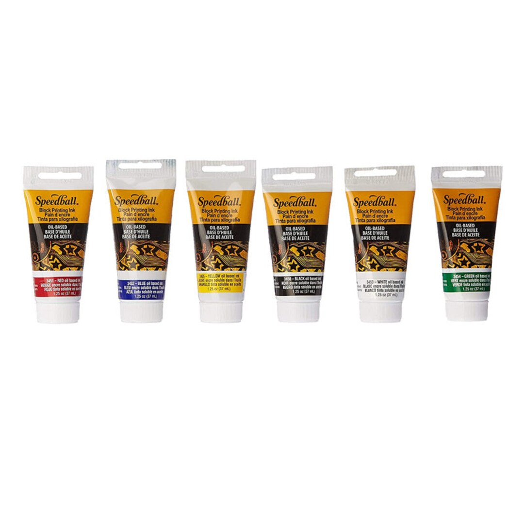 3476 Oilbased Block Printing Ink Starter Set for Etsy
