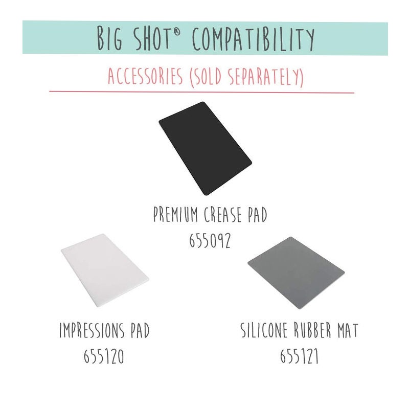 Sizzix 660200 Big Shot Manual Die, 6 Inches